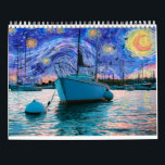 San Diego Van Gogh 2022 Wall Calendar<br><div class="desc">These are original Digital painting inspired by my love of the artist Van Gogh but my hometown,  San Diego. I call this series "San Diegogh".  This calendar will dazzle any wall and is fun to look at with the layers of photography and fine art.</div>