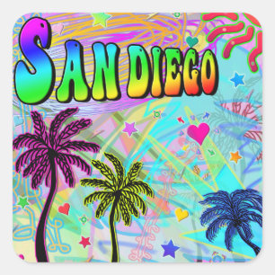 San Diego Vivid Romance Sticker