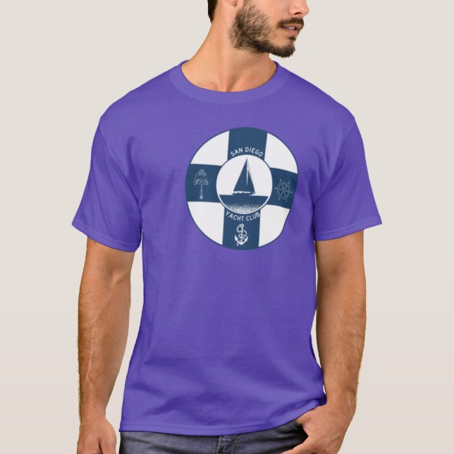 San Diego yacht club T-Shirt (Front)