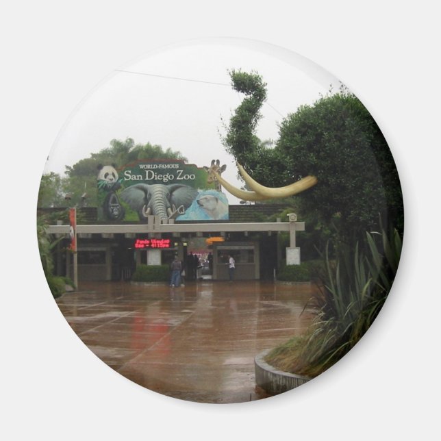 San Diego Zoo Magnet (Front)