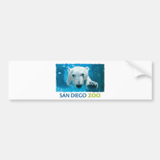 San Diego Zoo Polar Bear Bumper Sticker