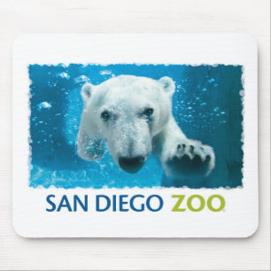 San Diego Zoo Polar Bear Mouse Mat
