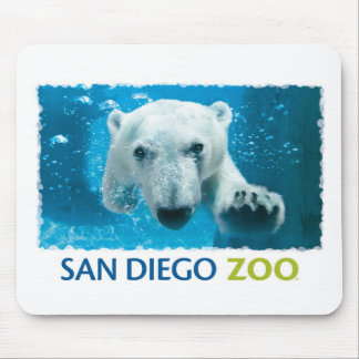 San Diego Zoo Polar Bear Mouse Mat