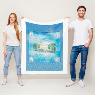 San Esprit Tuch Fleece Blanket