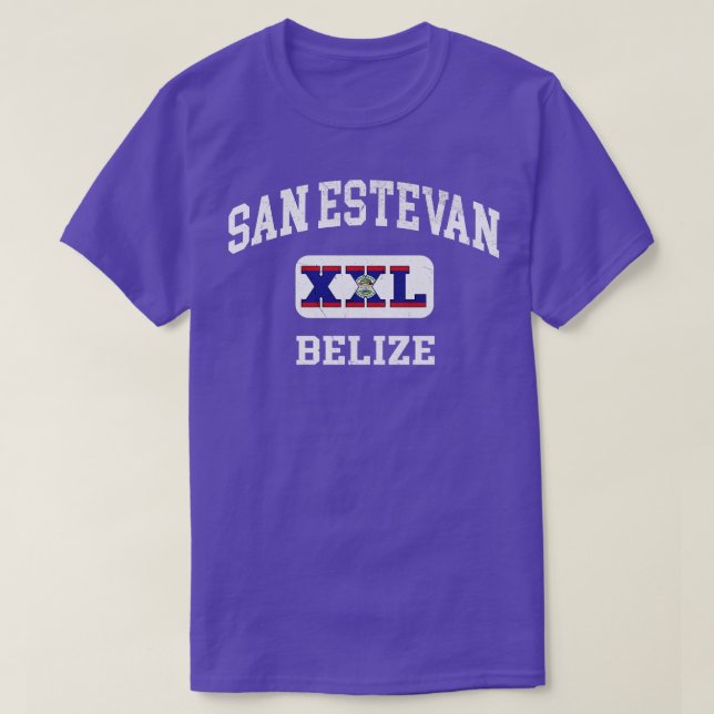 San Estevan Belise XXL Athletic design 1 T-Shirt (Design Front)