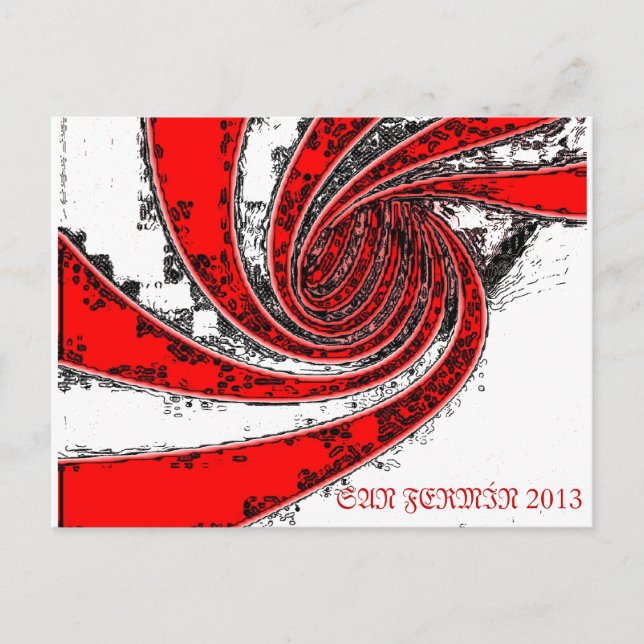 SAN-FERMÍN,PAMPLONA,7JULIO,ENCIERRO,TXUPINAZO,FIES POSTCARD (Front)