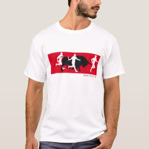 San Fermin, Pamplona: running with the bulls, T-Shirt