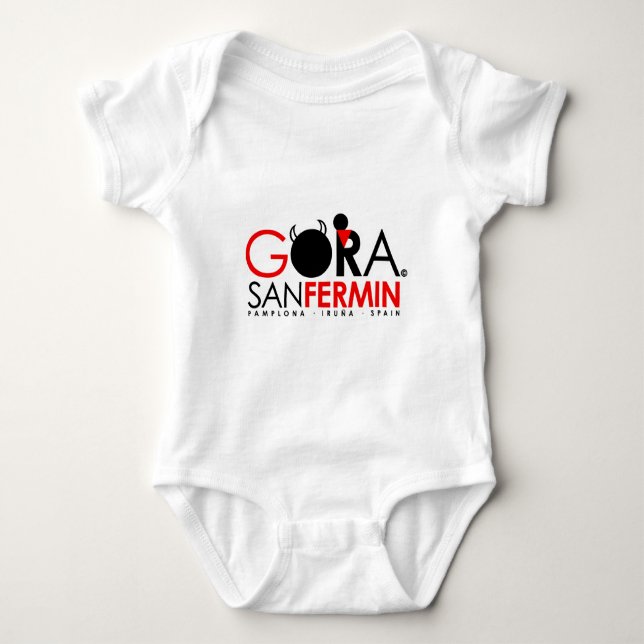 SAN FERMIN SPECIAL EDITION BABY BODYSUIT (Front)