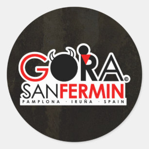 SAN FERMIN SPECIAL EDITION CLASSIC ROUND STICKER