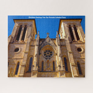 San Fernando Cathedral Texas. Jigsaw Puzzle