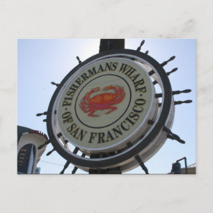 san fran sign postcard