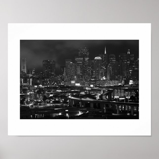San Franciscan Night Poster (Front)