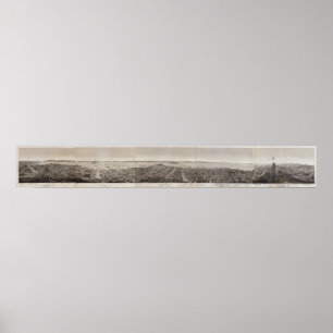 San Francisco, 1862 from Russian Hill Poster