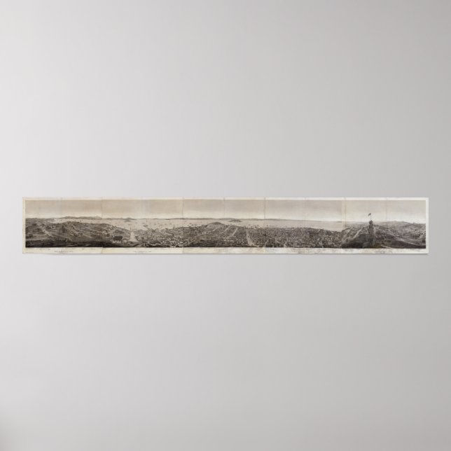 San Francisco, 1862 from Russian Hill Poster (Front)