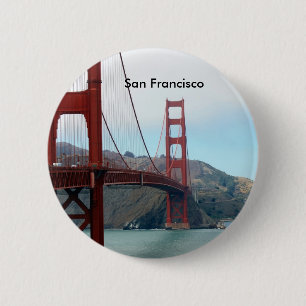San Francisco 6 Cm Round Badge