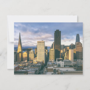 San Francisco Aerial View Postcard