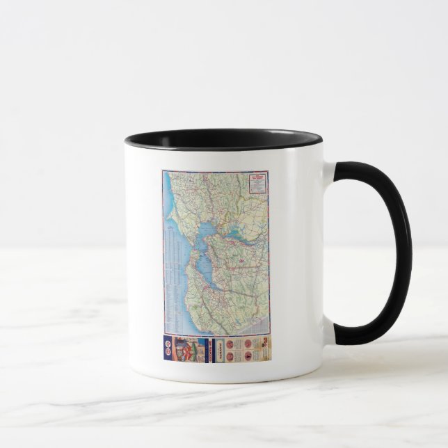 San Francisco and Vicinity Mug (Right)