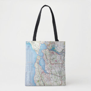 San Francisco and Vicinity Tote Bag