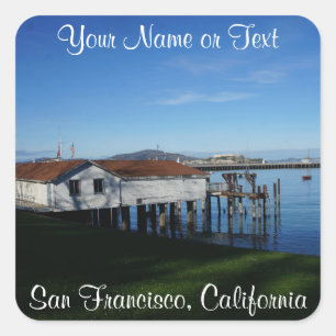San Francisco Aquatic Park Cove Stickers