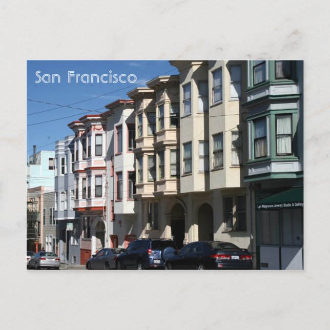 san francisco architecture postcard (Front)