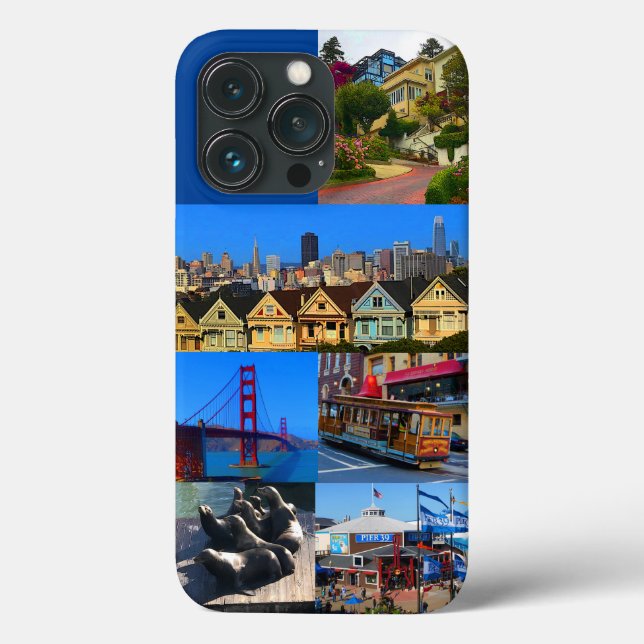 San Francisco Attractions #3-2 iPhone 13 Pro Case (Back)