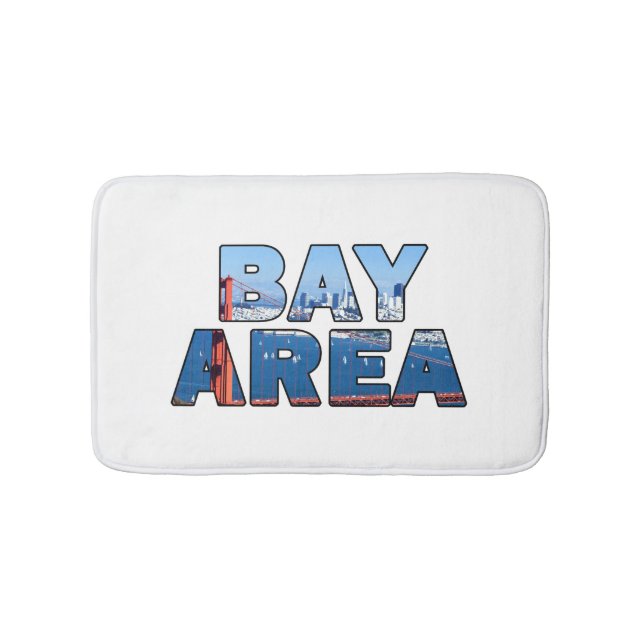San Francisco Bay Area Bath Mat (Front)