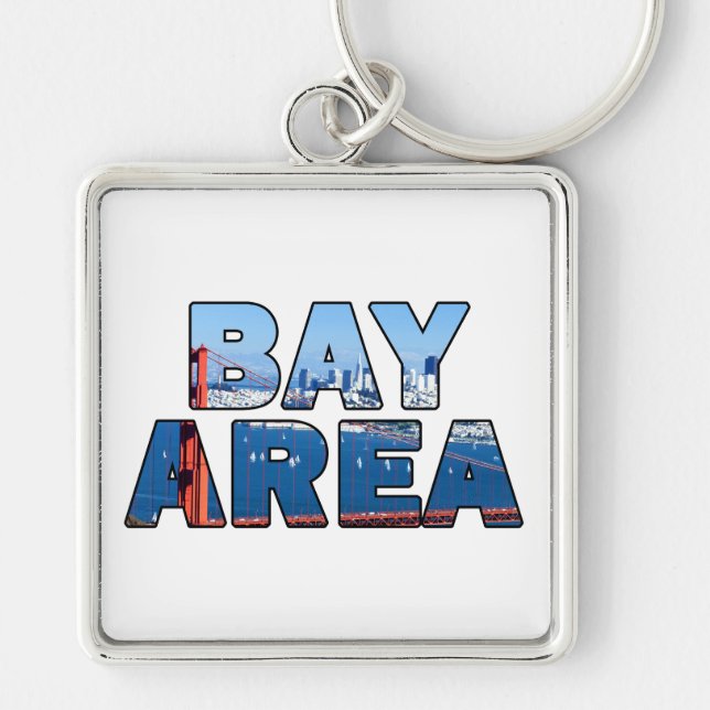 San Francisco Bay Area Key Ring (Front)