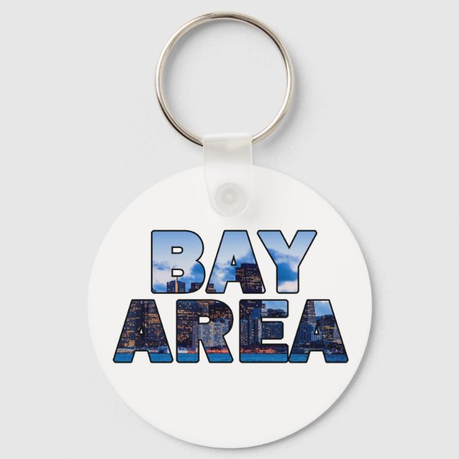 San Francisco Bay Area Key Ring (Front)