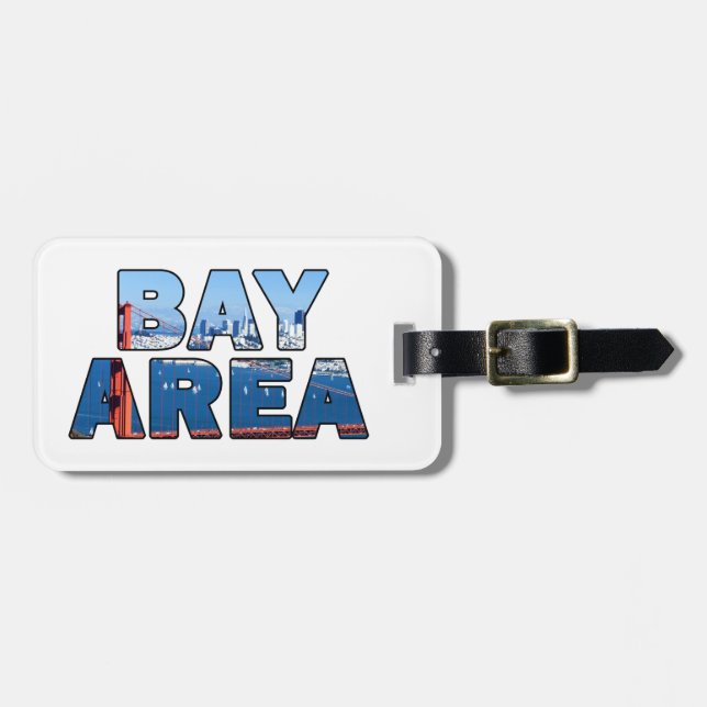 San Francisco Bay Area Luggage Tag (Front Horizontal)