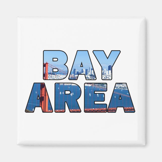 San Francisco Bay Area Magnet (Front)