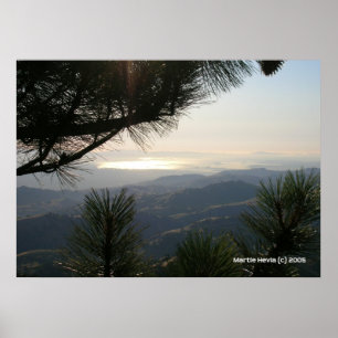 San Francisco Bay Area Mountain View Poster