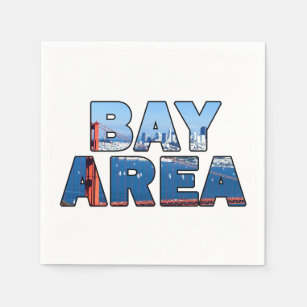 San Francisco Bay Area Napkin
