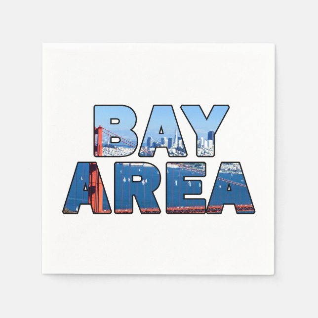 San Francisco Bay Area Napkin (Front)