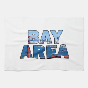 San Francisco Bay Area Tea Towel