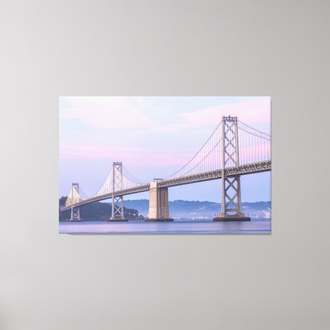 San Francisco Bay Bridge Canvas Print (Front)