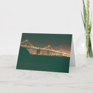 San Francisco Bay Bridge Card