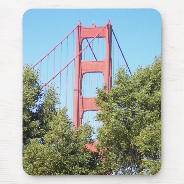 San Francisco Bay Bridge Mouse Mat (Front)