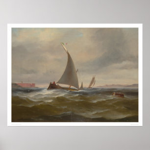 San Francisco Bay Felluca (1314) Poster