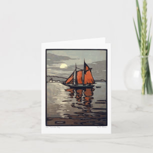 San Francisco Bay Note Card