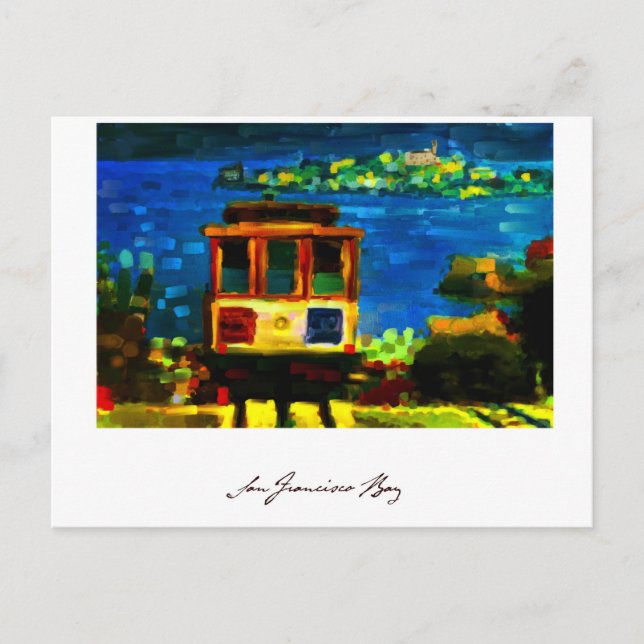 San Francisco Bay Postcard (Front)