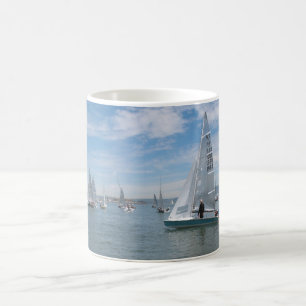 San Francisco Bay Sailing Coffee Mug