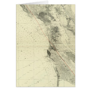 San Francisco Bay showing San Andreas Rift