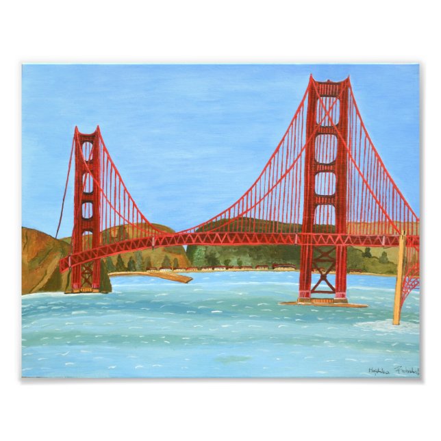 San Francisco Bridge Photo Print (Front)