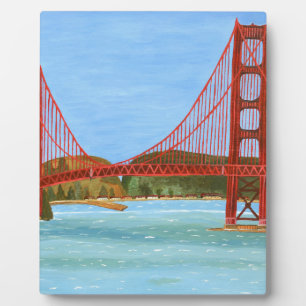 San Francisco Bridge Plaque