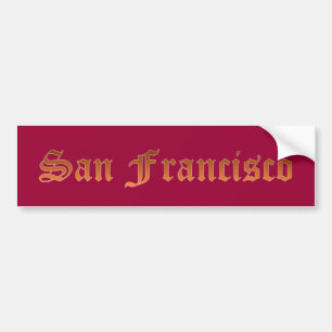 San Francisco Bumper Sticker