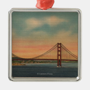 San Francisco, CA 2 Metal Tree Decoration