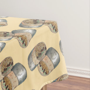 San Francisco CA California Mission Burrito Food Tablecloth