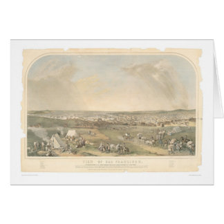 San Francisco, CA. Panoramic Map (1551A)