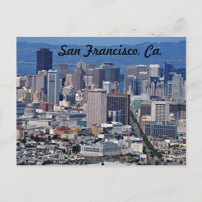 San Francisco, Ca. Postcard (Front)