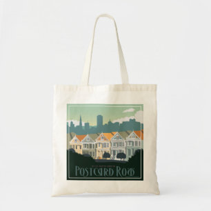 San Francisco, CA - Postcard Row Tote Bag